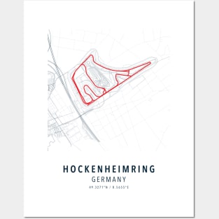 hockenheim simple track Posters and Art
